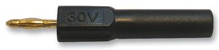 MULTICOMP - A-6.206-B - 测试转接器 2MM/4MM 公/母 黑色