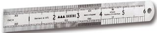 RABONE - 35-425 - 直尺 不锈钢制 47R 600mm