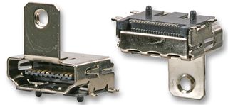 MULTICOMP - MC34936 - 针座 直角型 HDMI 带法兰 SMT