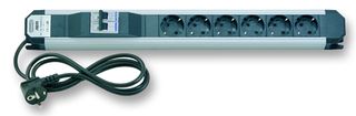 APSA - D6000S/3-3S SW/SI - 多路电源插座 3路
