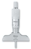 MITUTOYO - 128-101 - 深度千分尺 0-25MM 60MM底座
